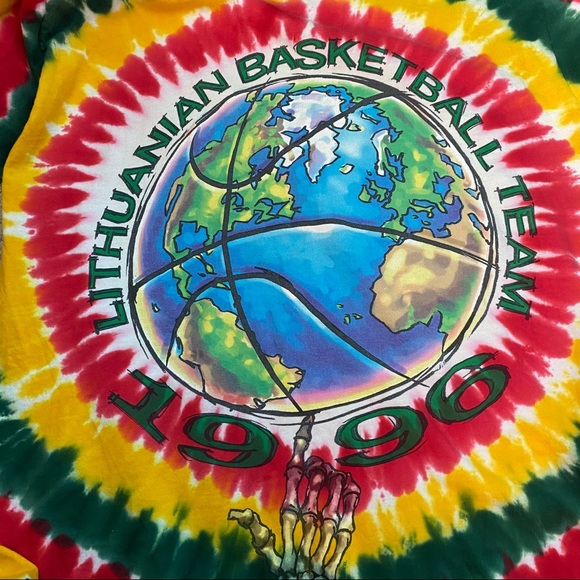 Vintage 1996 Grateful Dead Lithuania T-shirt 🔥 - Picture 4 of 5